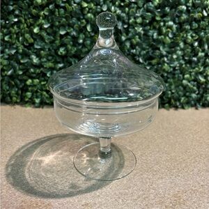 Princess House crystal candy dish
